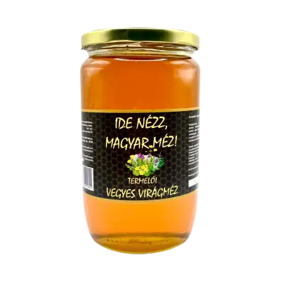 Termelői vegyes virágméz 980 g
