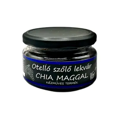 Otelló szőlő lekvár chia maggal 200 g